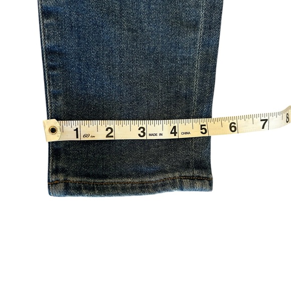 AGOLDE Sophie Mid Rise Ankle Skinny Jeans Distressed Detail Women's Size 28 - Picture 13 of 15